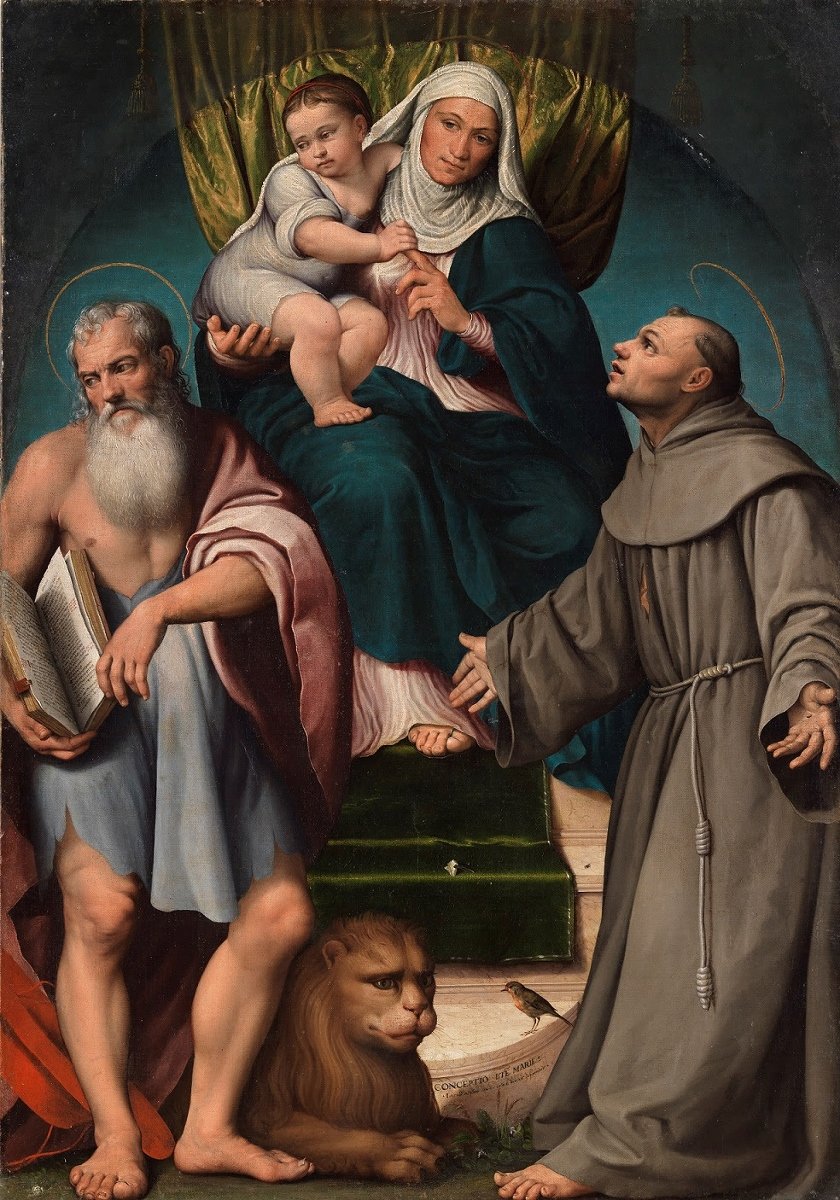 Jacopo Bassano - Pala di Sant'Anna